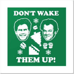 Step Brothers Christmas Don't Wake Them Up Posters and Art